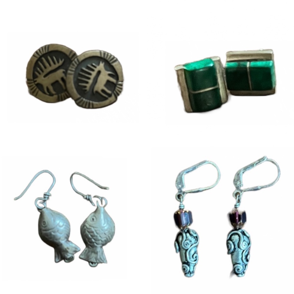 Silver earring pack!